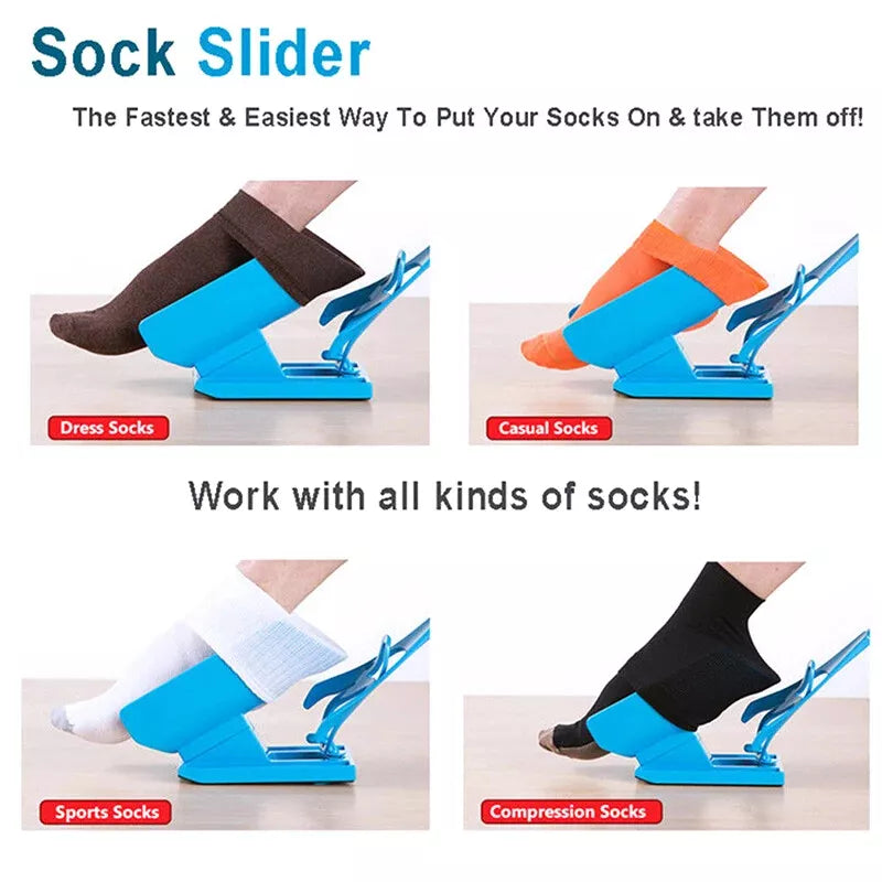 SockEase Aide à Enfiler les Chaussettes – Confort et Autonomie Quotidienne